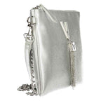 Mario Valentino Gray Polyethylene Handbag