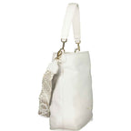 Mario Valentino White Polyurethane Women's Bag