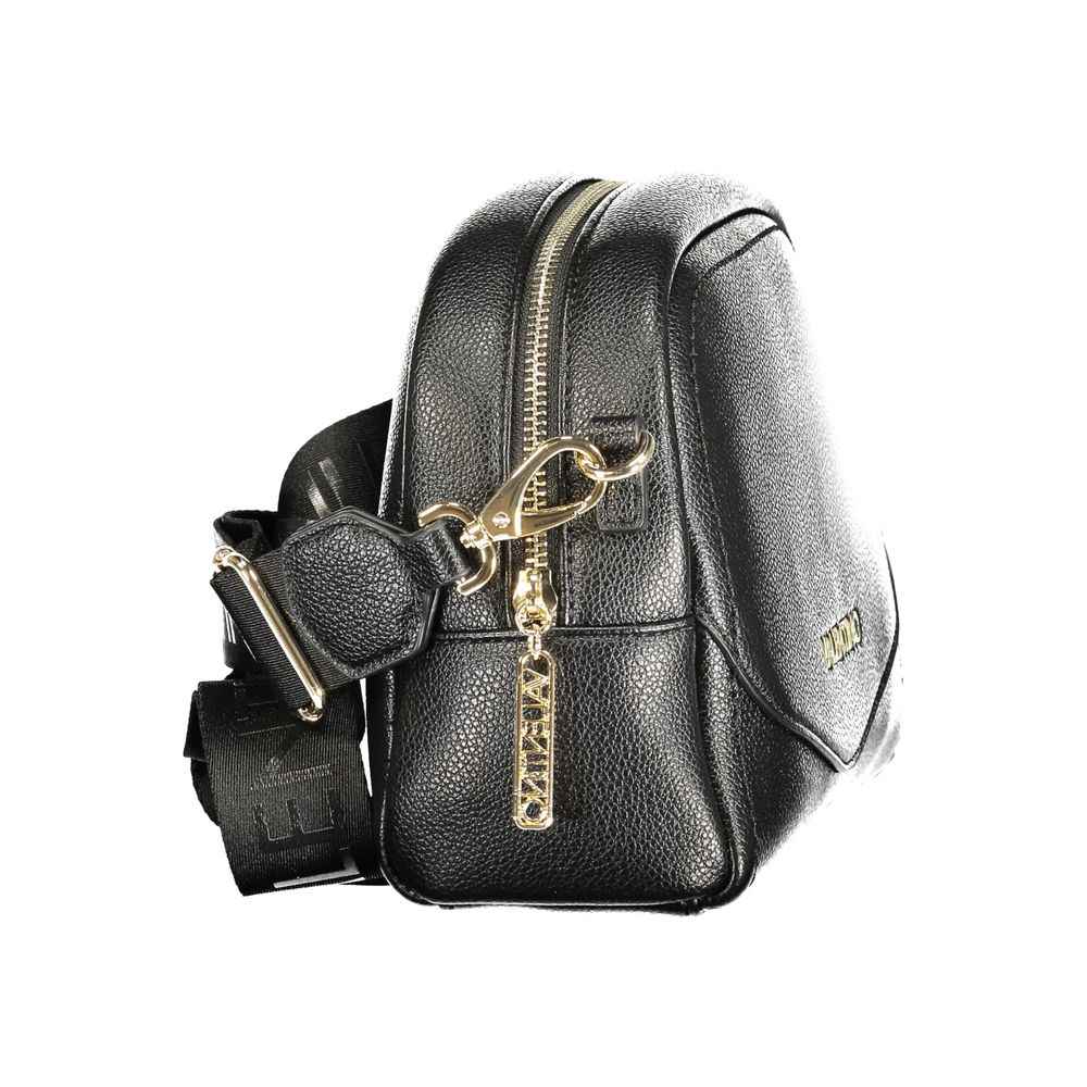 Mario Valentino Black Polyurethane Women's Bag