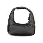 Mario Valentino Black Polyurethane Women's Bag with Handle