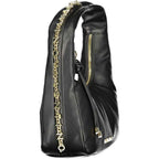 Mario Valentino Black Polyurethane Women's Bag with Handle