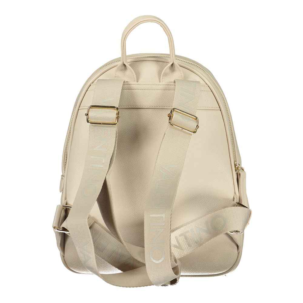 Mario Valentino Beige Polyethylene Backpack
