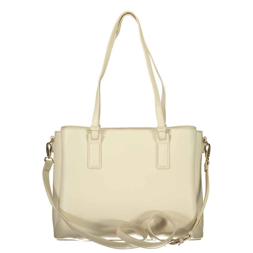 Mario Valentino Beige Polyurethane Women's Bag