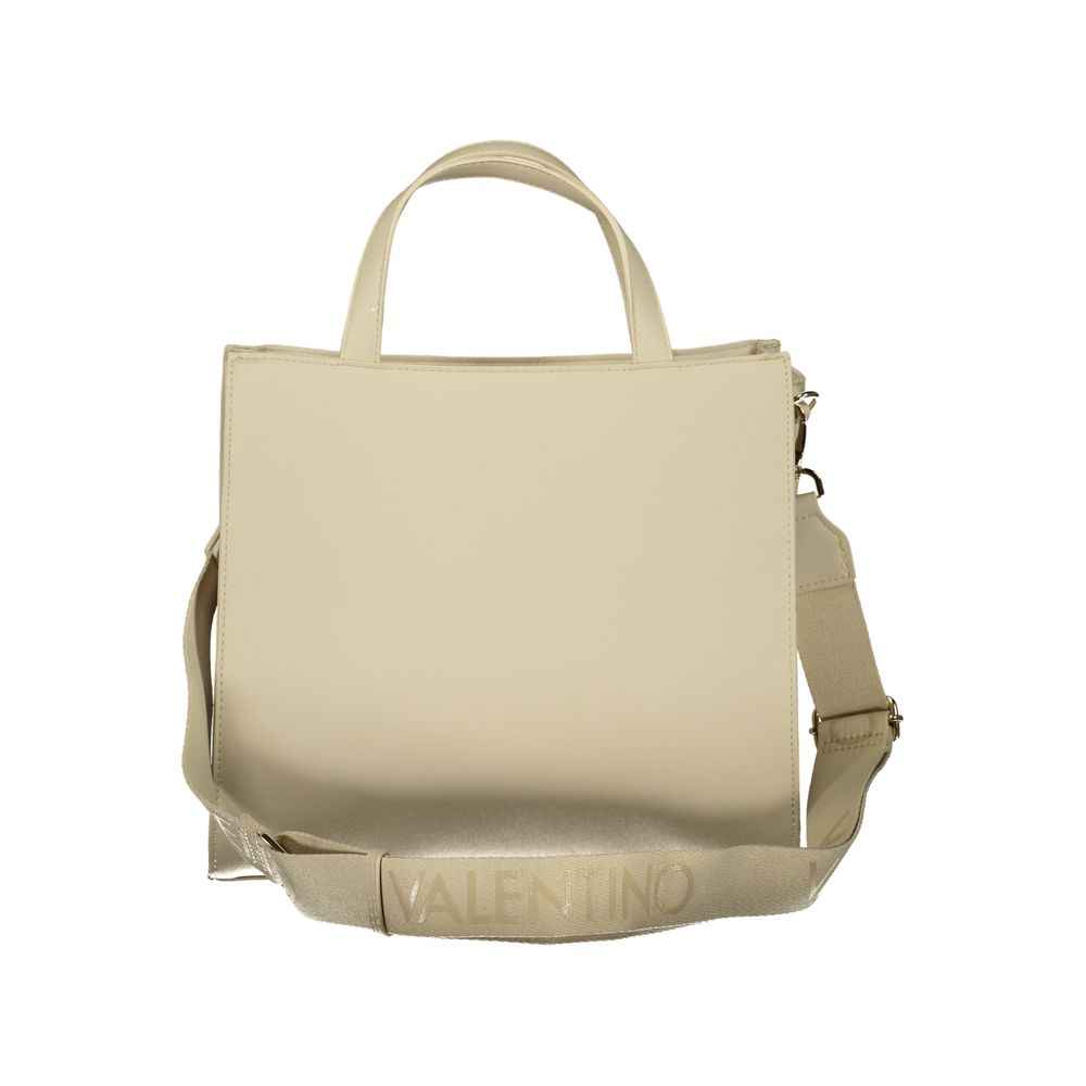 Mario Valentino Beige Polyurethane Women Bag