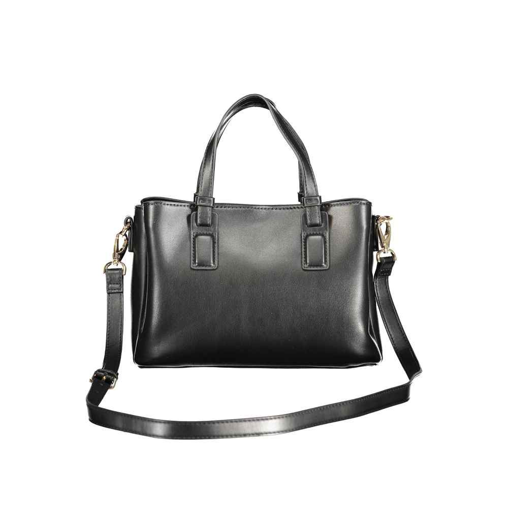 Mario Valentino Black Polyethylene Handbag
