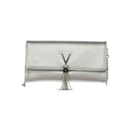 Mario Valentino Silver Polyurethane Women Bag