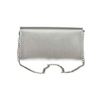 Mario Valentino Silver Polyurethane Women Bag