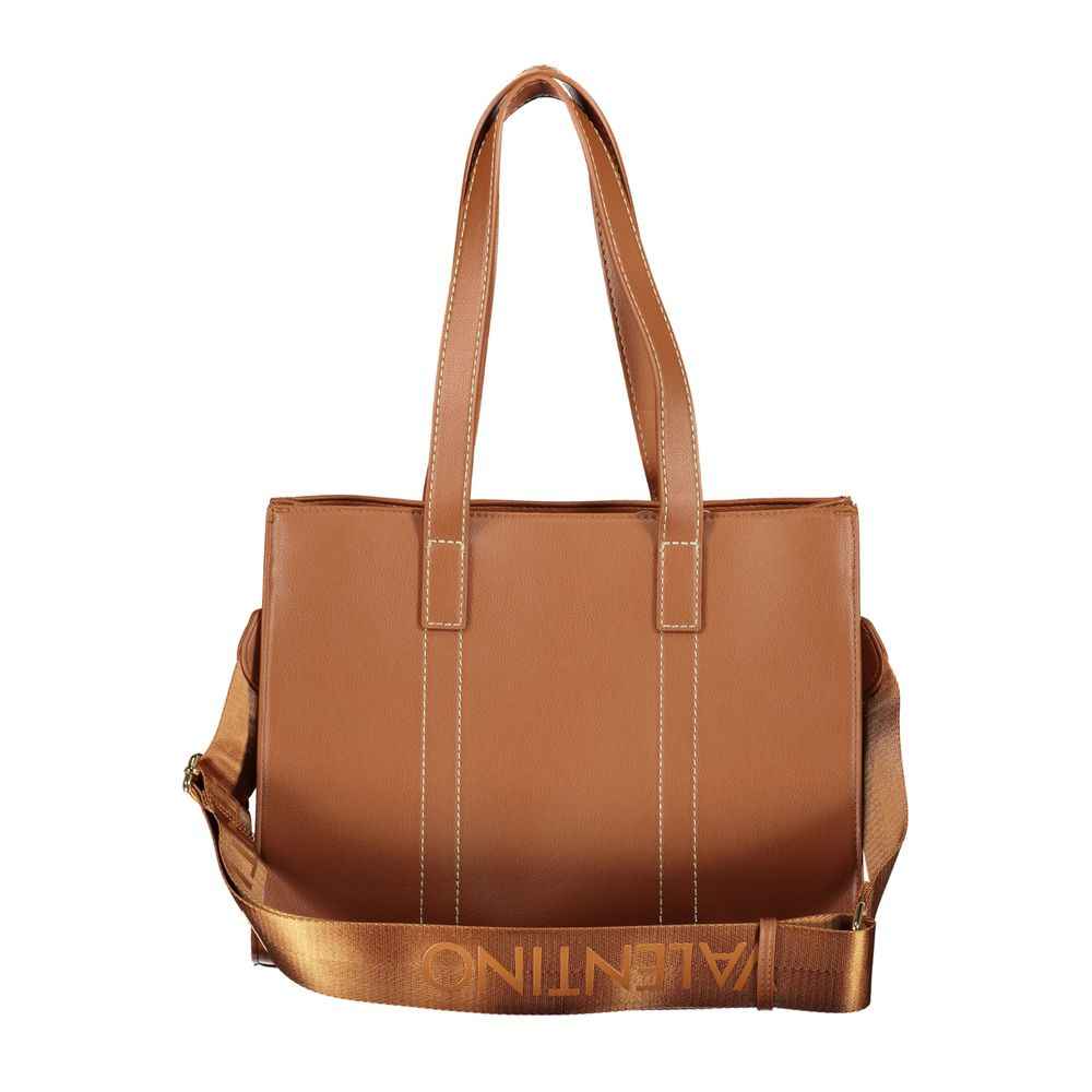Mario Valentino Brown Polyurethane Women's Bag
