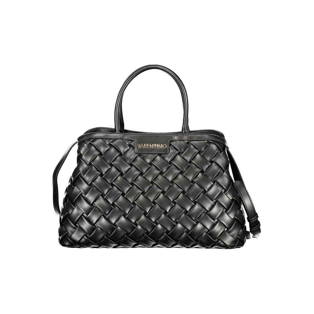 Mario Valentino Black Polyurethane Women's Bag