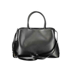 Mario Valentino Black Polyurethane Women's Bag