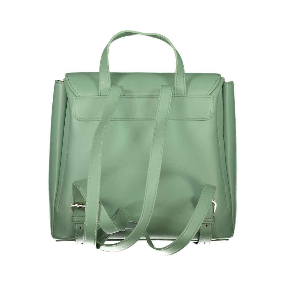 Mario Valentino Green Polyethylene Backpack