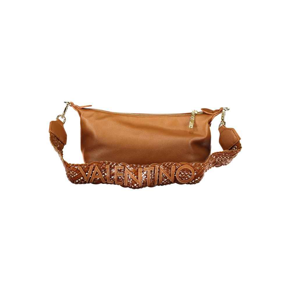 Mario Valentino Brown Polyethylene Handbag
