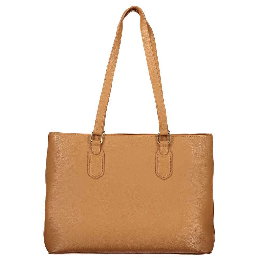 Mario Valentino Brown Polyurethane Women's Bag