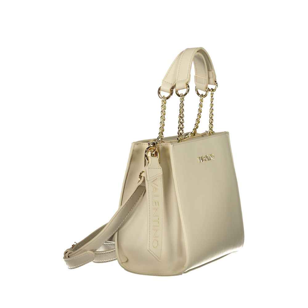 Mario Valentino Beige Polyurethane Women's Bag