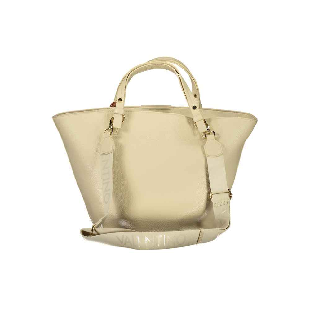 Mario Valentino Beige Polyurethane Womens Bag