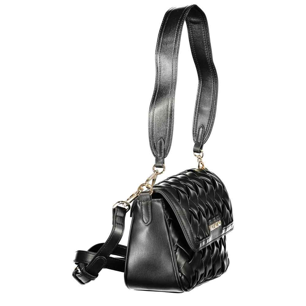 Mario Valentino Black Polyurethane Women's Bag