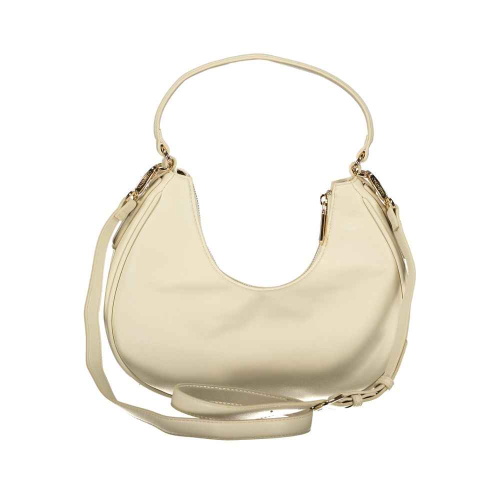 Mario Valentino Beige Polyethylene Handbag