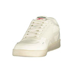 Reebok White Polyester Athletic Sneakers