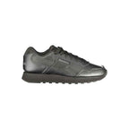 Reebok Black Polyester Athletic Sneakers