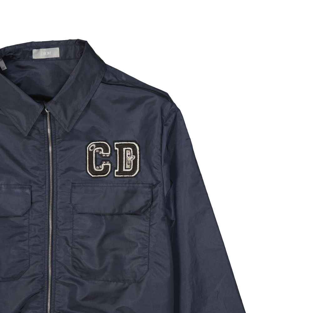 Dior Blue Polyamide Shell Jacket