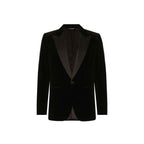 Dolce & Gabbana Black Cotton Tuxedo