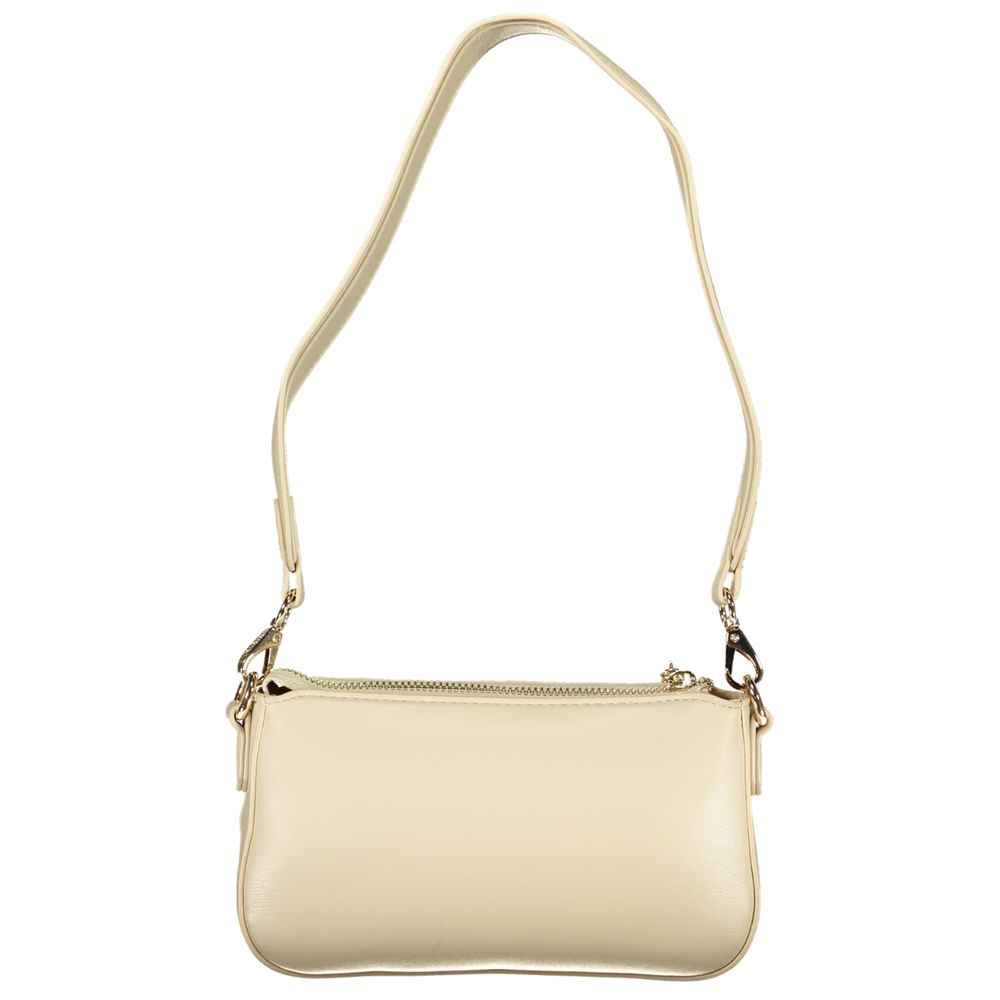 Mario Valentino Beige Polyurethane Women's Bag