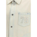 Golden Goose Beige Cotton Denim Jacket