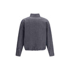 Fendi Blue Linen Denim Jacket