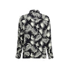 Laneus Black Viscose Pattern Shirt