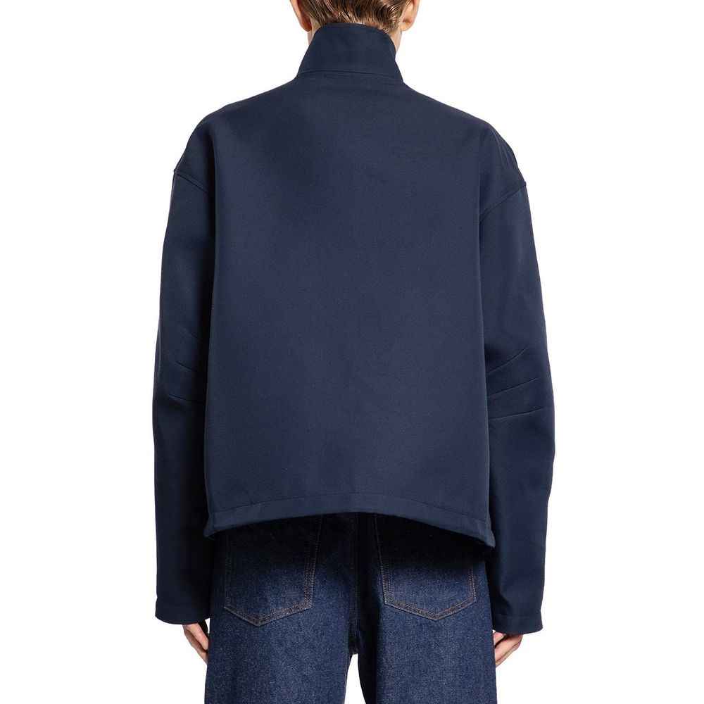 Gucci Blue Marabou Coat