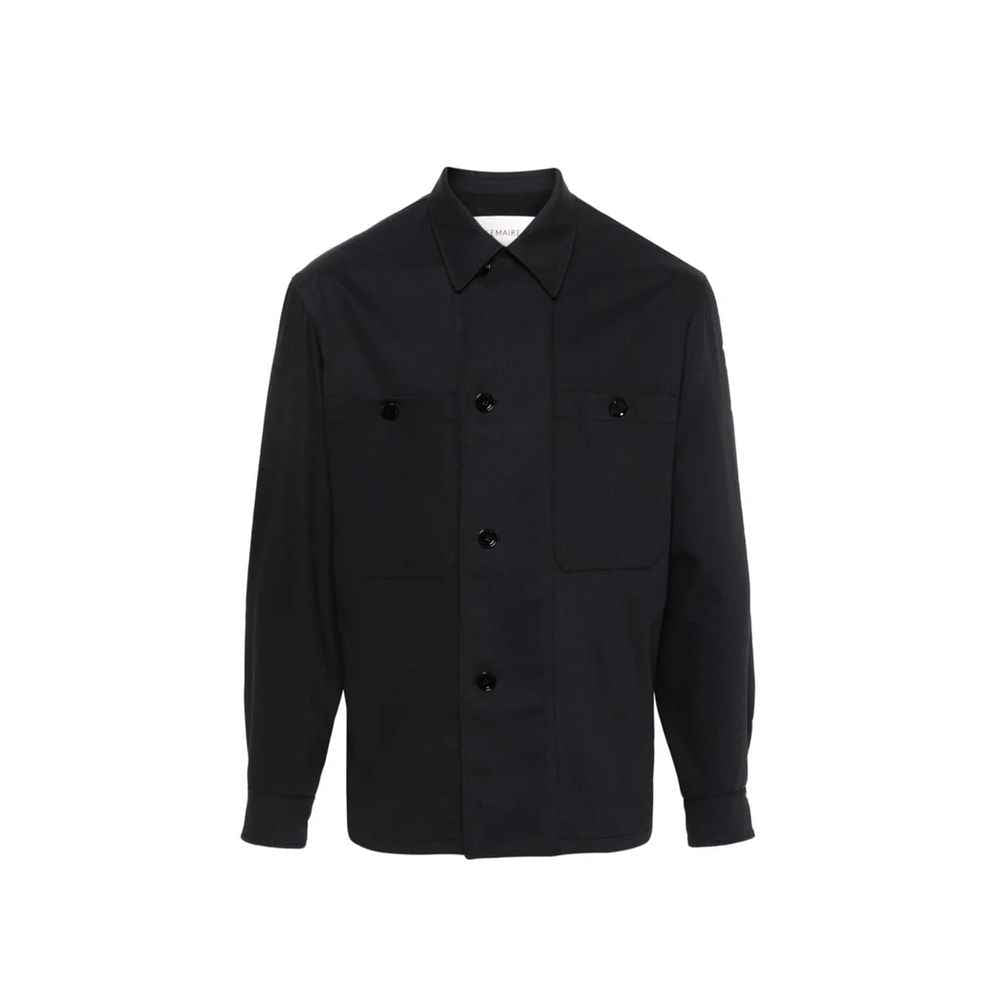 Lemaire Black Virgin Wool Coat
