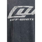 Off-White Gray Cotton Sportswear