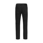PT Torino Black Cotton Tapered Jeans