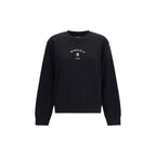MM6 Black Cotton Sweatshirt