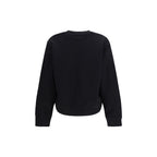 MM6 Black Cotton Sweatshirt