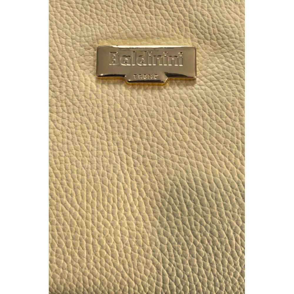 Baldinini Trend Bicolor Cowhide Clutch Bag