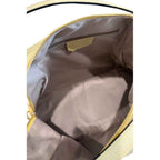 Baldinini Trend Bicolor Cowhide Clutch Bag