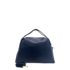 Baldinini Trend Blue Cowhide Clutch Bag