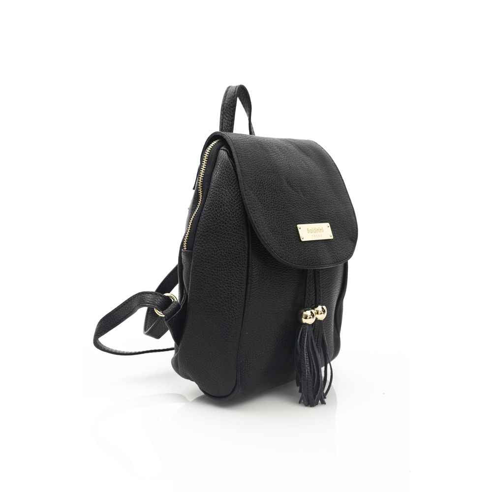 Baldinini Trend Black Leather Women Bag