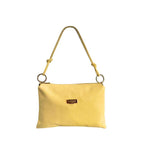 Baldinini Trend Bicolor Cowhide Clutch Bag