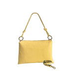 Baldinini Trend Bicolor Cowhide Clutch Bag