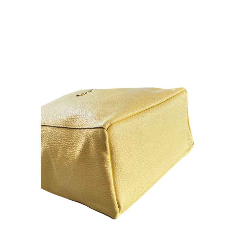 Baldinini Trend Bicolor Cowhide Clutch Bag