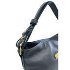 Baldinini Trend Blue Cowhide Clutch Bag