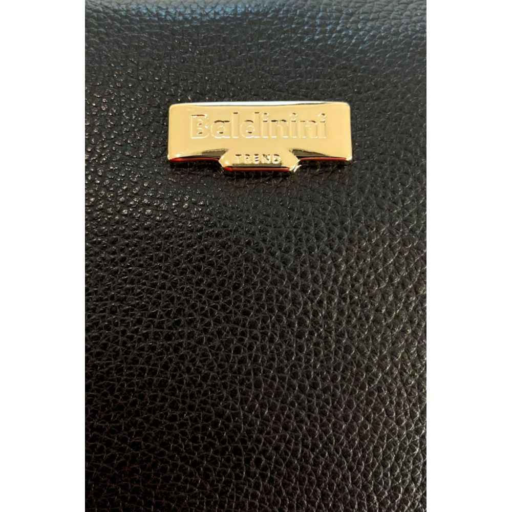 Baldinini Trend Black Leather Women Bag