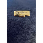 Baldinini Trend Blue Cowhide Crossbody Bag