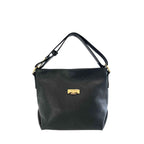 Baldinini Trend Black Cowhide Clutch Bag