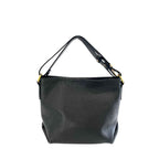 Baldinini Trend Black Cowhide Clutch Bag