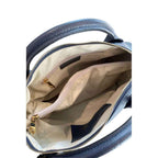 Baldinini Trend Blue Cowhide Shoulder Bag