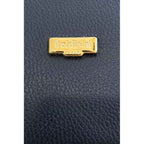 Baldinini Trend Blue Cowhide Crossbody Bag