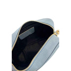 Baldinini Trend Blue Cowhide Crossbody Bag
